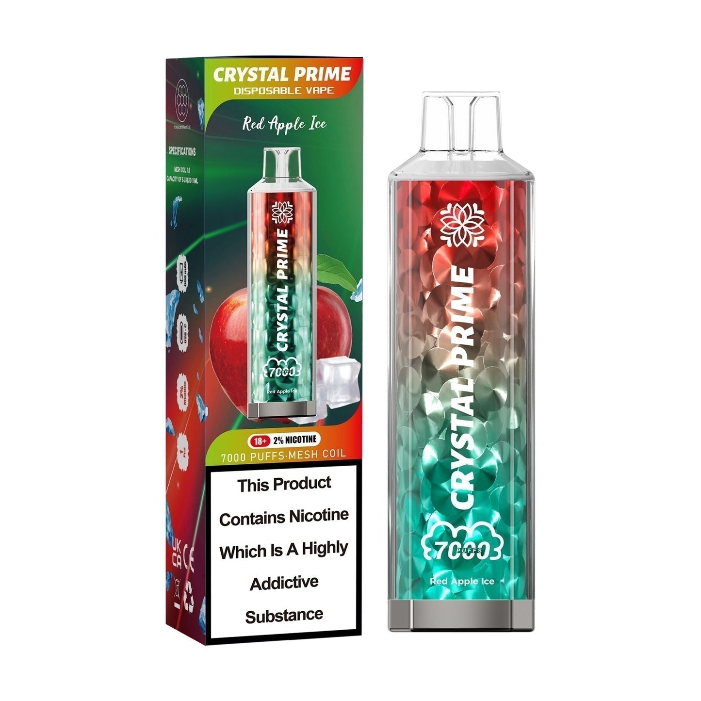 Crystal Prime 3D Effects 7000 Disposable Vape (Any 3)