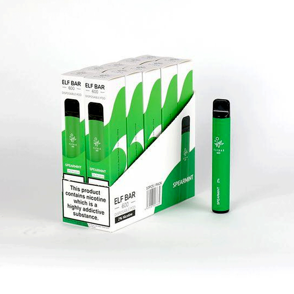 Elf Bar 600 Disposable Vape Puff Bar Pod