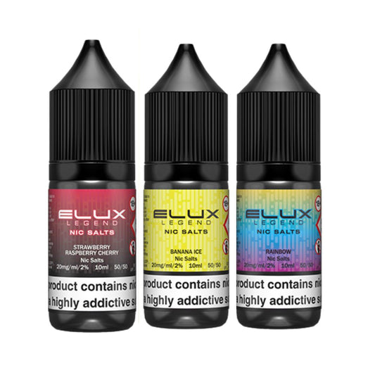 Elux Legend Nic Salt-10ml E-liquids - Box of 10