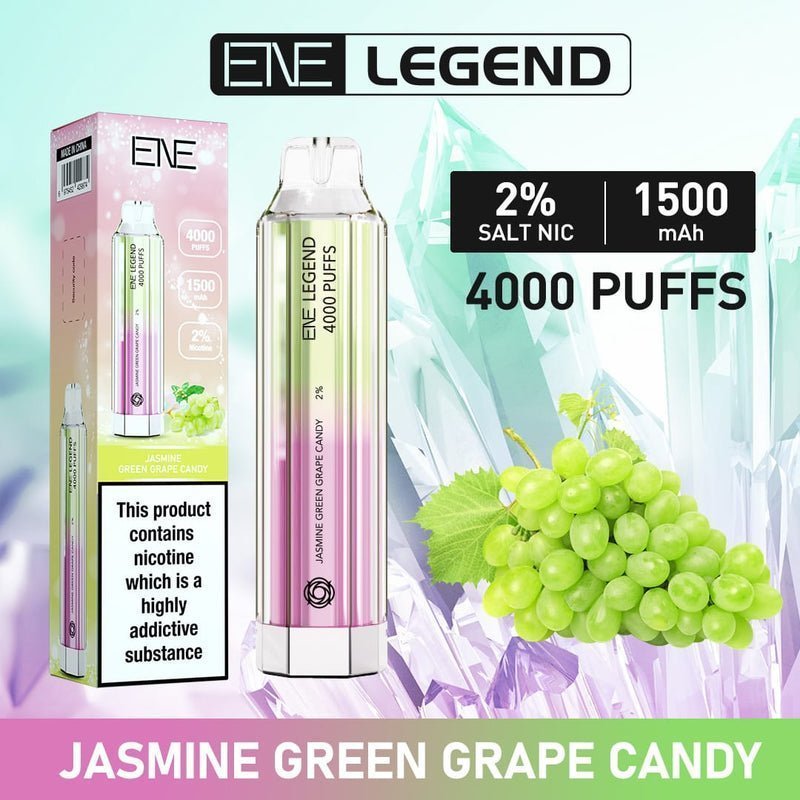 ENE Elux Crystal Legend 4000 Disposable Vape Puff Bar