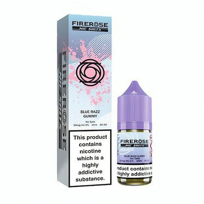 Firerose 5000 10ml Nic Salts E-liquids Box of 10