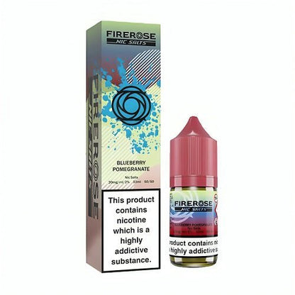 Firerose 5000 10ml Nic Salts E-liquids Box of 10