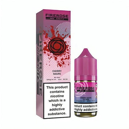 Firerose 5000 10ml Nic Salts E-liquids Box of 10