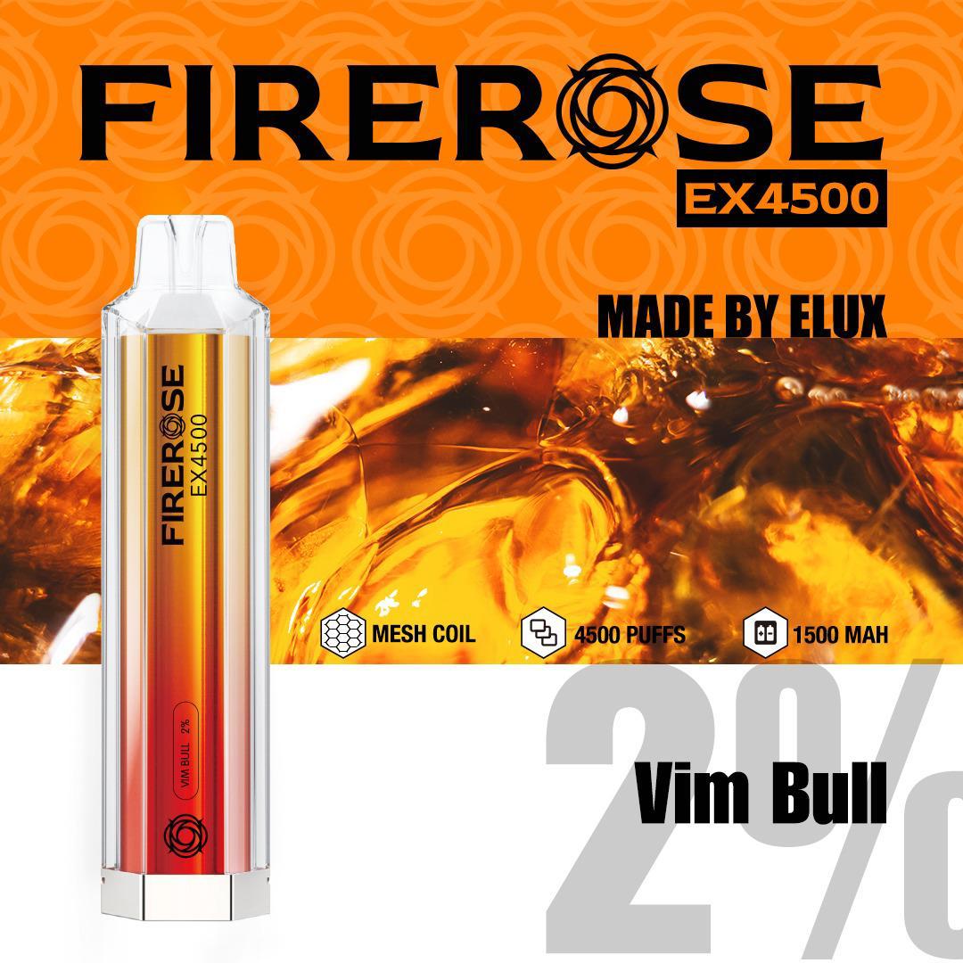 Firerose EX4500 Disposable Vape Puff Pod Device