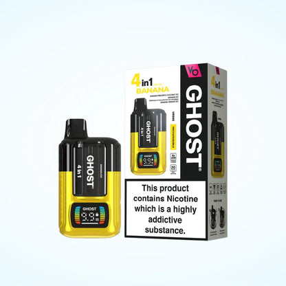 Ghost 4 in 1 2400 Puffs Vape Kit | Only £8.99 | Any 3 for £24
