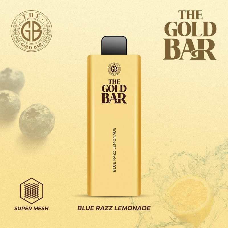 Gold Bar 4500 Disposable Vape Puff Pod Box of 10