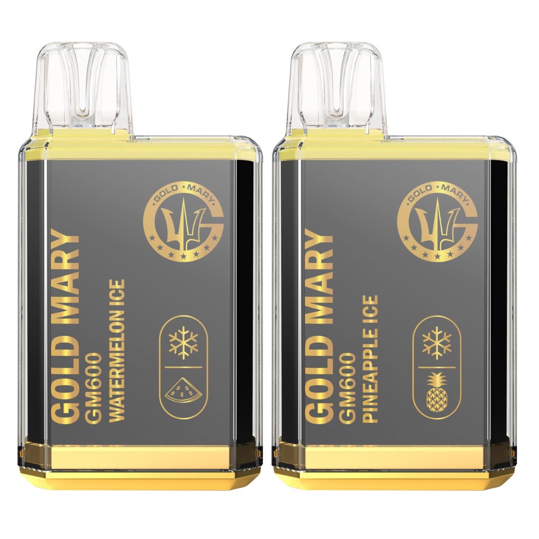 Gold Mary GM600 Disposable Vape Puff Bar Pod