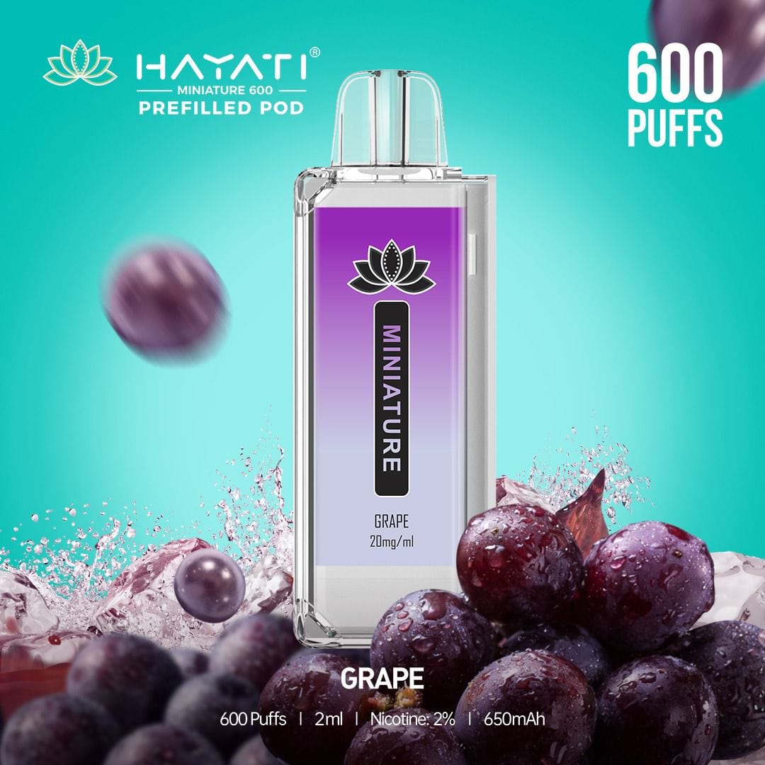 Hayati Miniature 600 Prefilled Replacement Pods