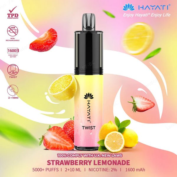 Hayati Twist 5000 Puffs Disposable Vape