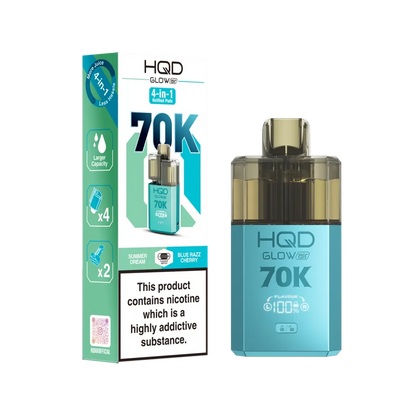 HQD Glow Air 70K Puffs Prefilled Pod Kit