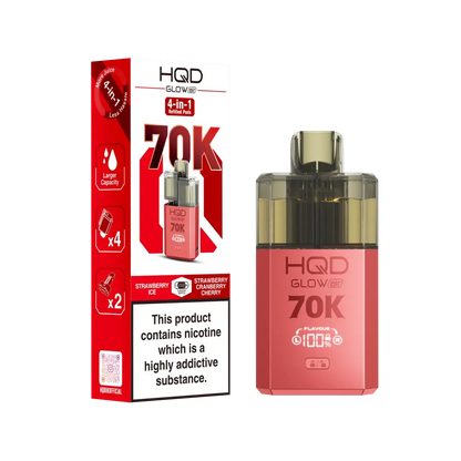 HQD Glow Air 70K Puffs Prefilled Pod Kit