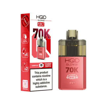 HQD Glow Air 70K Puffs Prefilled Pod Kit