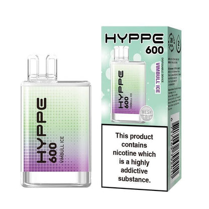 Hyppe 600 Crystal Disposable Vape Puff Pod Device