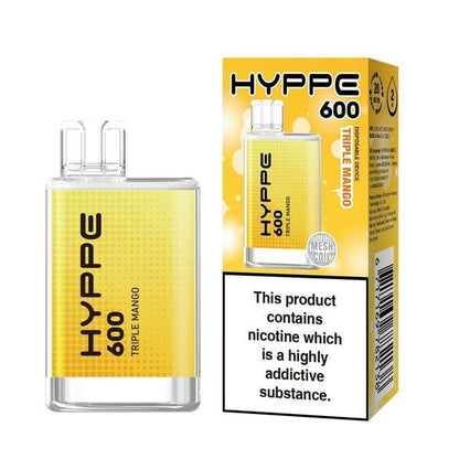 Hyppe 600 Crystal Disposable Vape Puff Pod Device