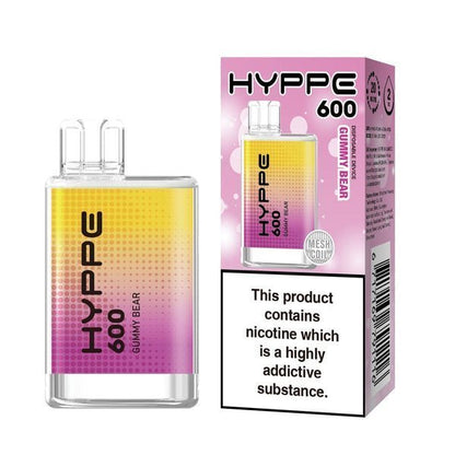 Hyppe 600 Crystal Disposable Vape Puff Pod Device