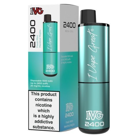 IVG 2400 4in1 Disposable Vape 2400 Puffs (Pack of 10)