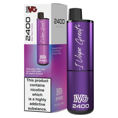 IVG 2400 4in1 Disposable Vape 2400 Puffs (Pack of 5)