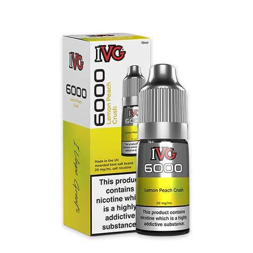 IVG 6000 Nic Salt 10ml Bottle Box of 10