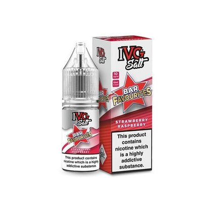 IVG Salt Bar Favourite 10ml E Liquid- Pack Of 10