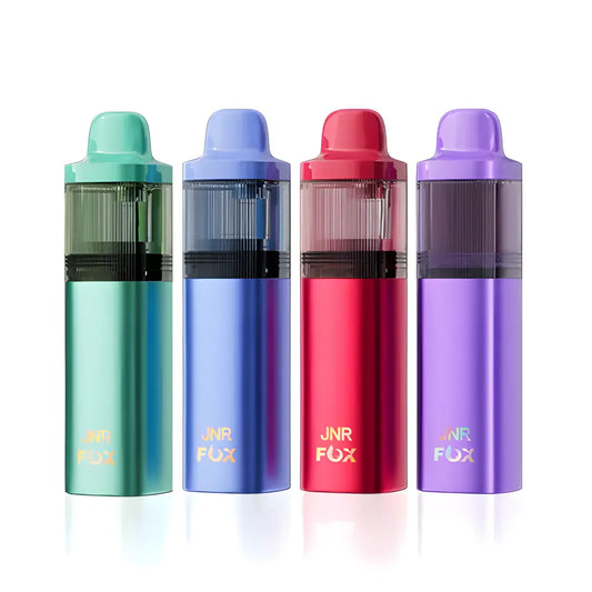 Box of 10 JNR Fox 10K Puffs Prefilled Pod Kit