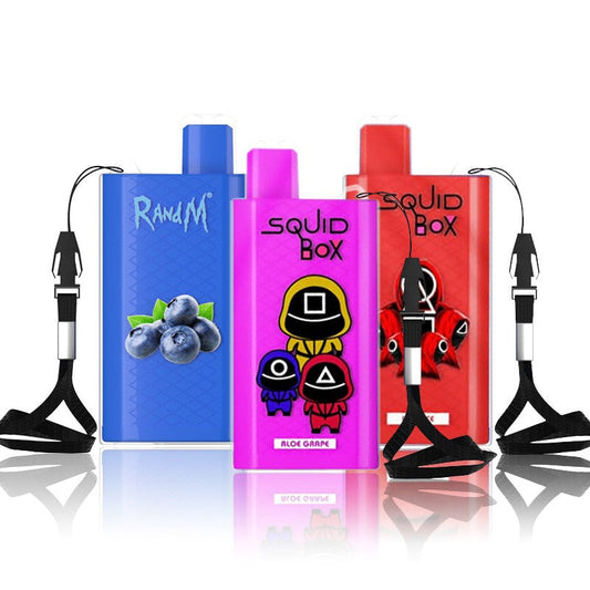 RandM Squid Box 5200 Puffs Disposable Vape (Pack of 10)