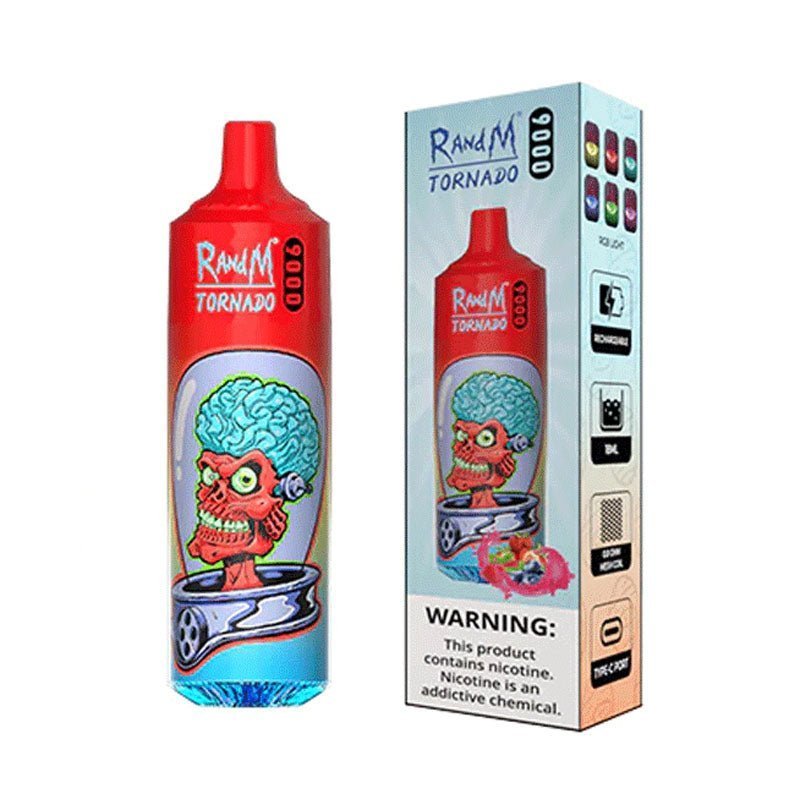 R and M Tornado 9000 Puffs Disposable Vape (Buy 5 Boxes)