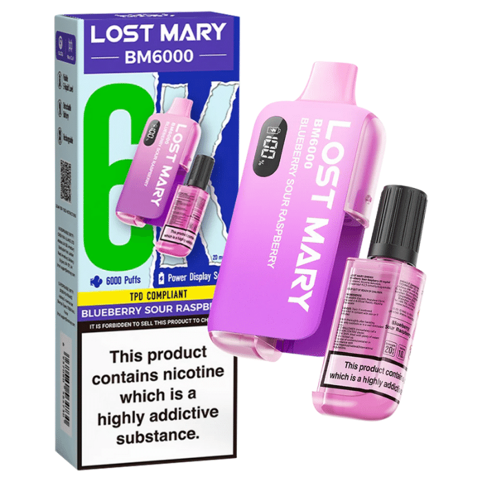 Lost Mary BM6000 Disposable Vape (BOX OF 10)