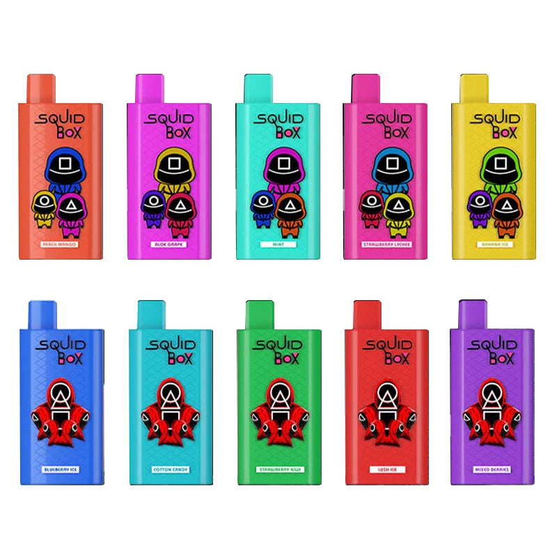 RandM Squid Box 5200 Puffs Disposable Vape (Pack of 10)