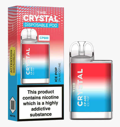 Crystal CP600 Disposable Vape Puff Bar Box of 10