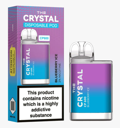 Crystal CP600 Disposable Vape Puff Bar Box of 10