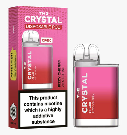 Crystal CP600 Disposable Vape Puff Bar Box of 10