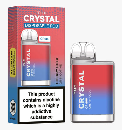 Crystal CP600 Disposable Vape Puff Bar Box of 10