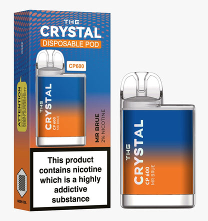 Crystal CP600 Disposable Vape Puff Bar Mini Pod