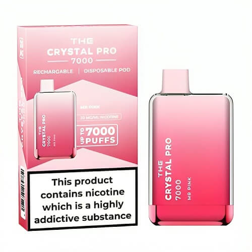 Crystal Pro Max 7000 Puffs Disposable Vape Pod Kit