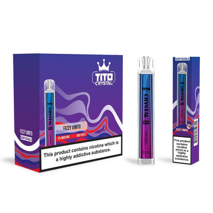 Tito Crystal 600 Disposable Vape Pod