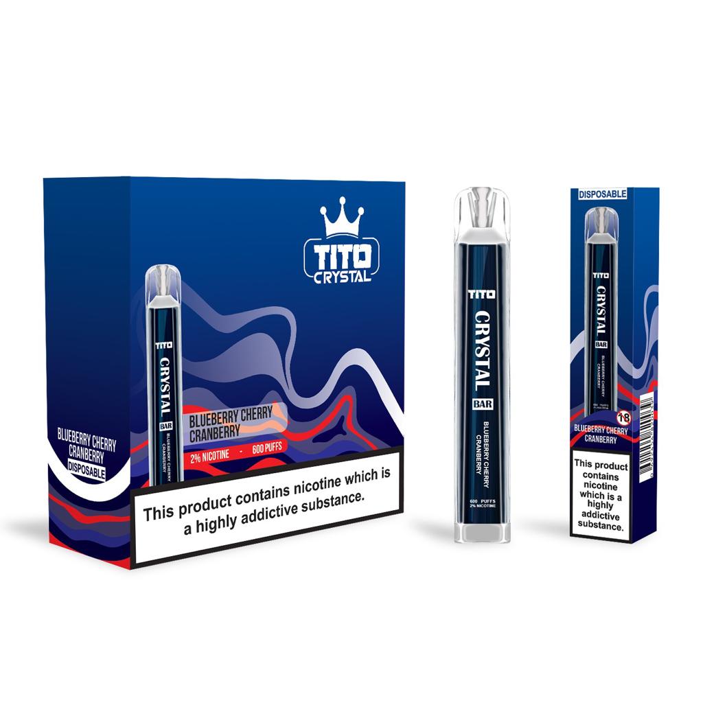 Tito Crystal 600 Disposable Vape Pod