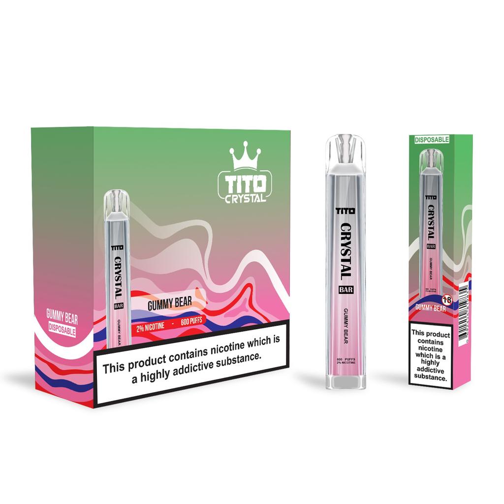 Tito Crystal 600 Disposable Vape Pod