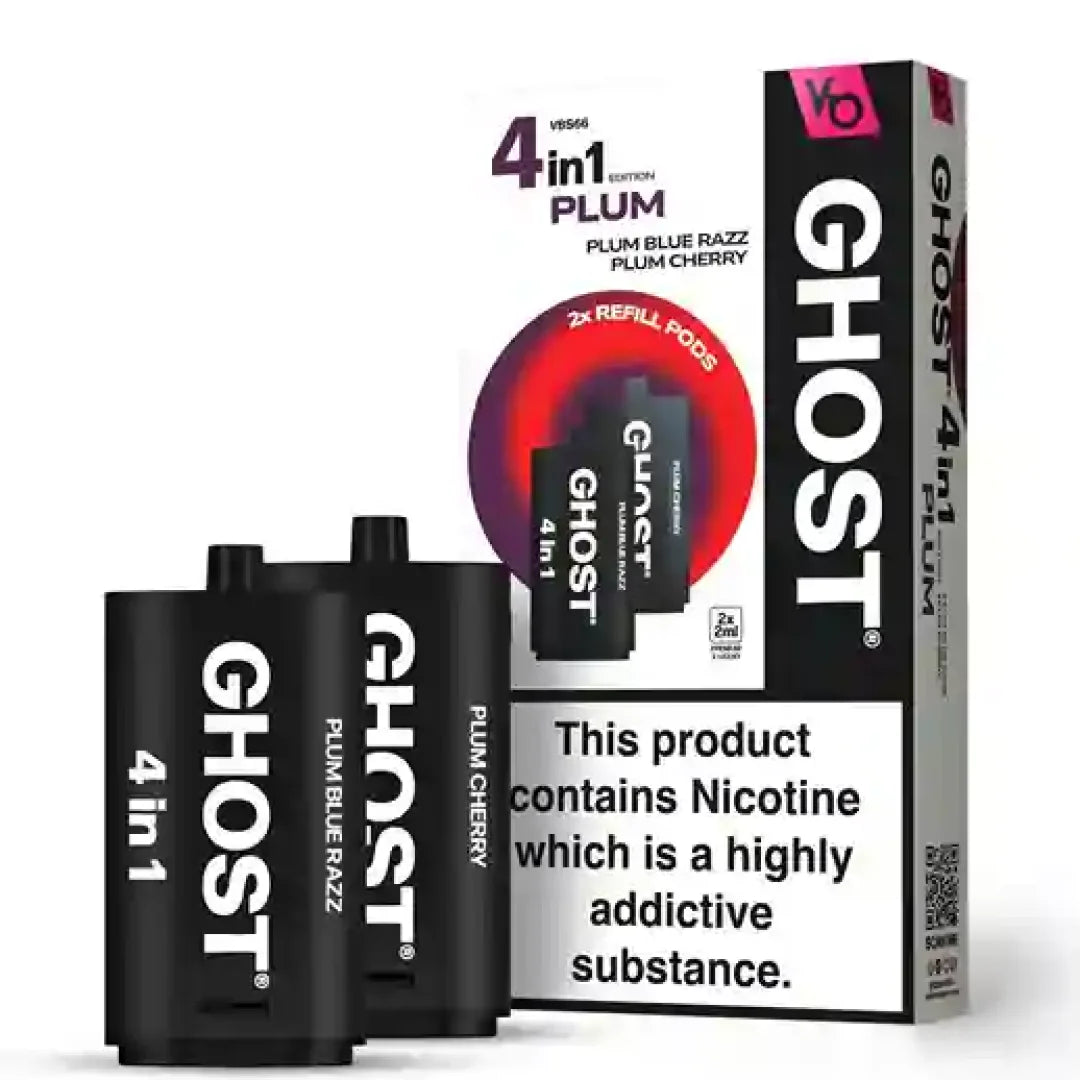 Vapes Bar Ghost 4 in 1 Refill Pods