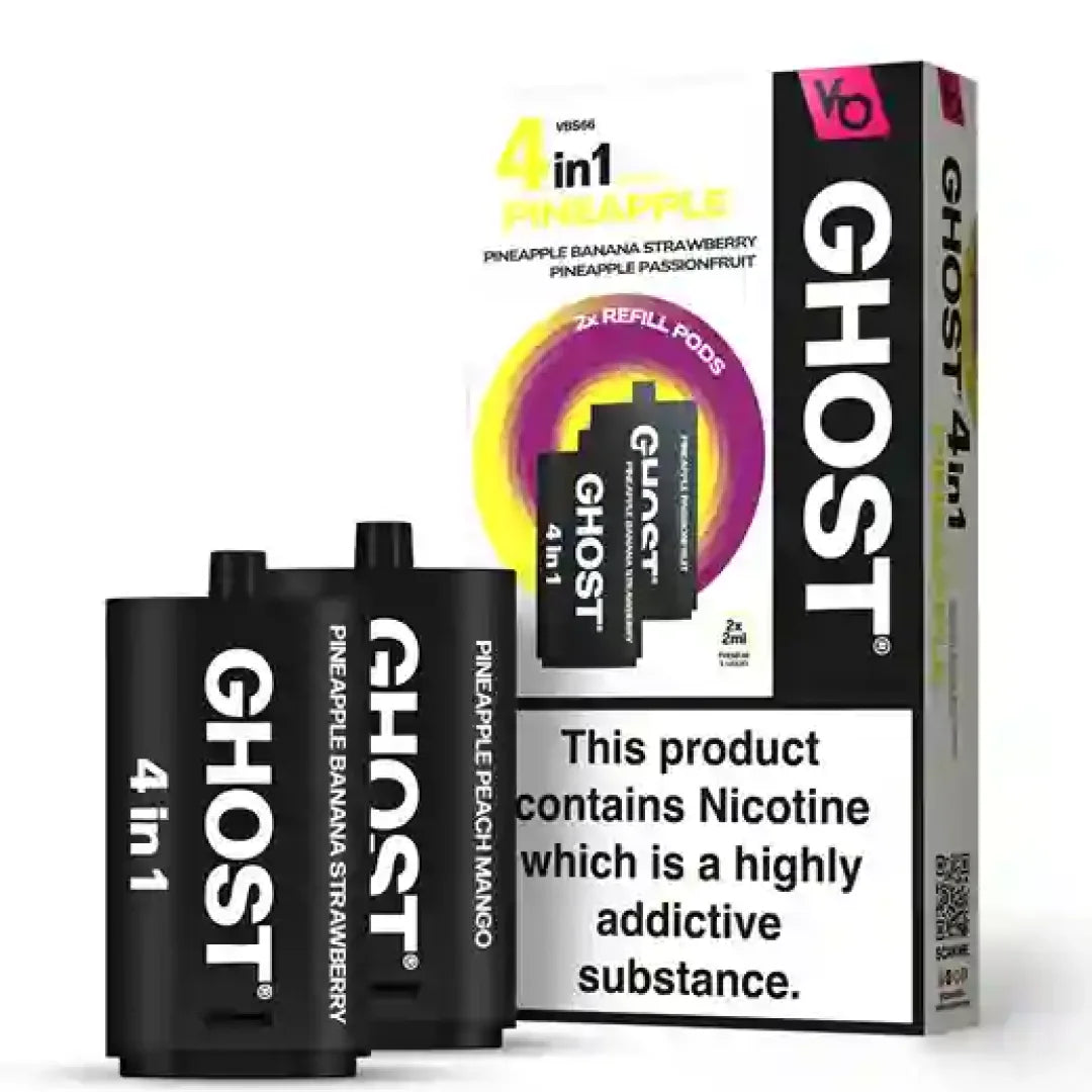Vapes Bar Ghost 4 in 1 Refill Pods