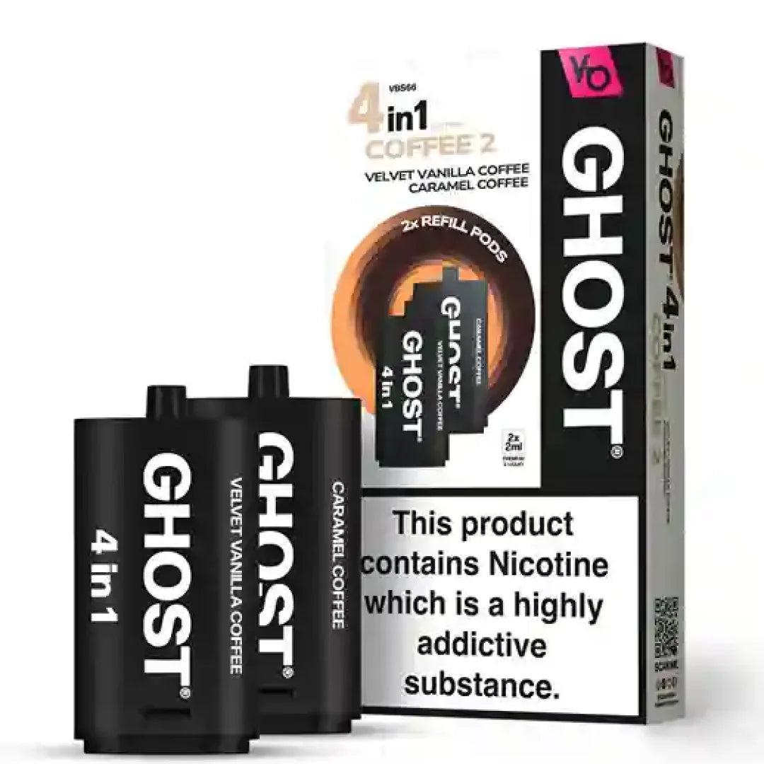 Vapes Bar Ghost 4 in 1 Refill Pods