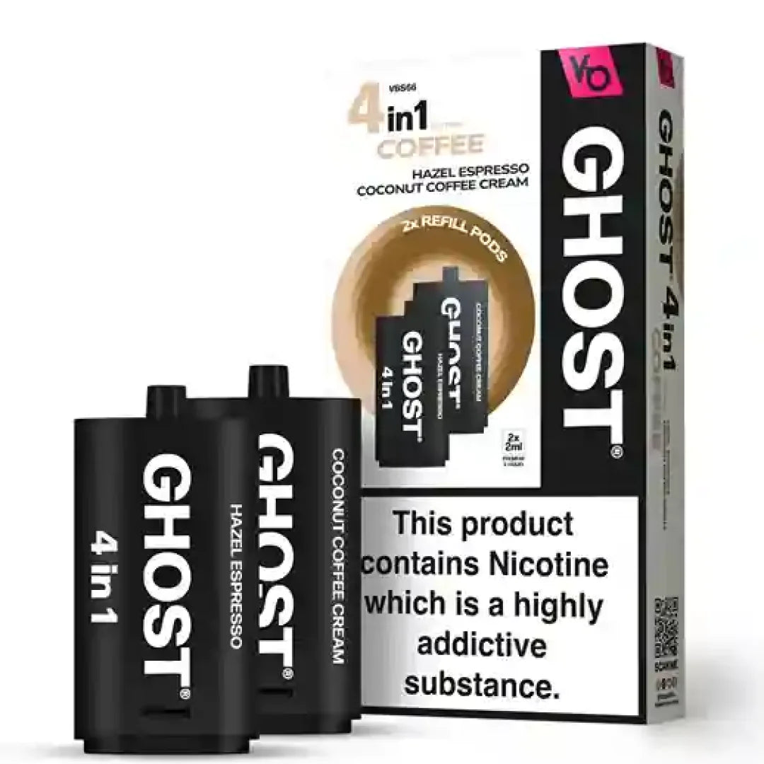 Vapes Bar Ghost 4 in 1 Refill Pods