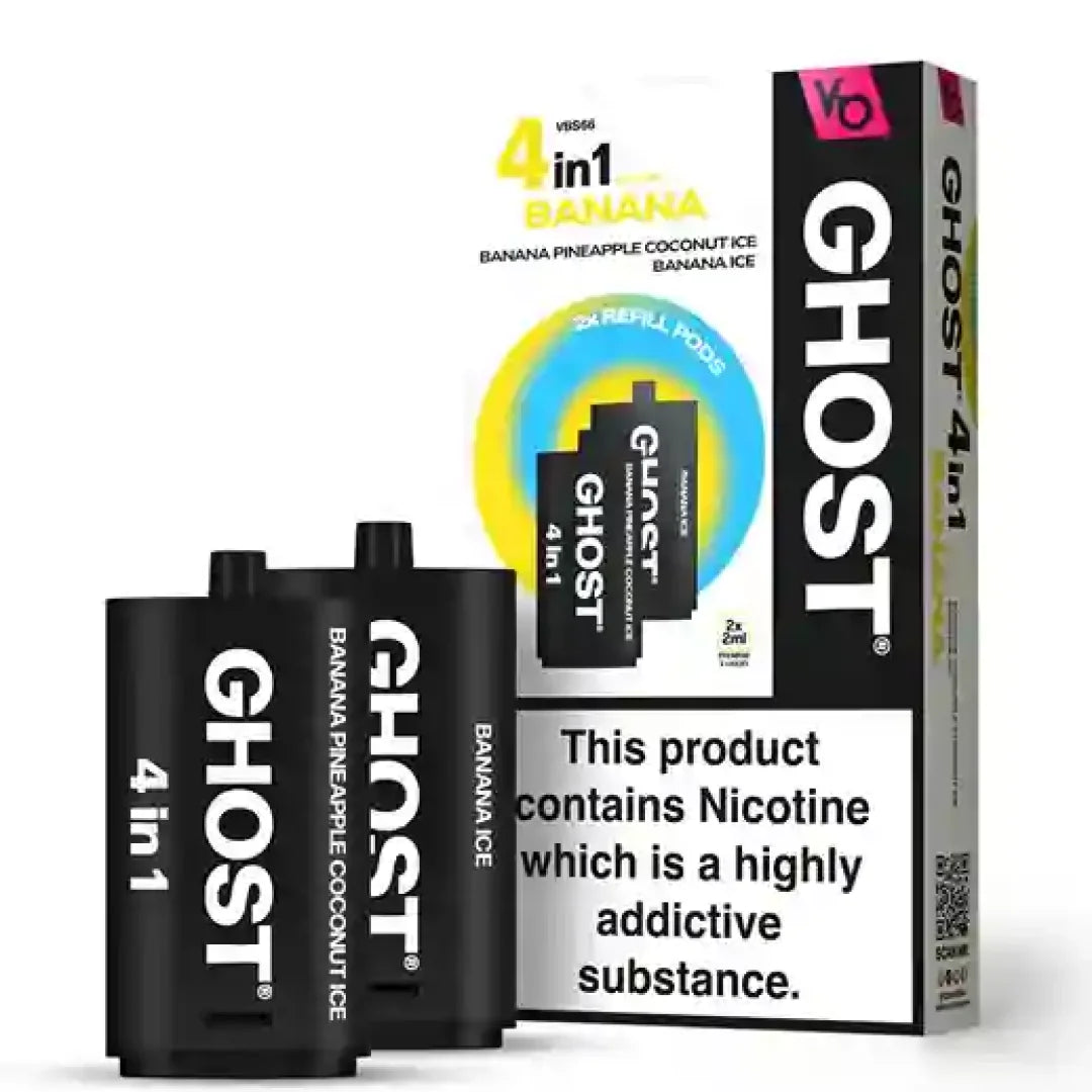 Vapes Bar Ghost 4 in 1 Refill Pods