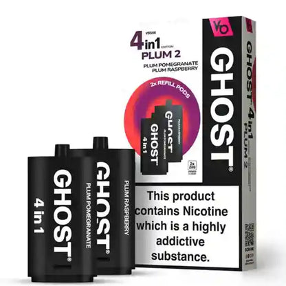Vapes Bar Ghost 4 in 1 Refill Pods