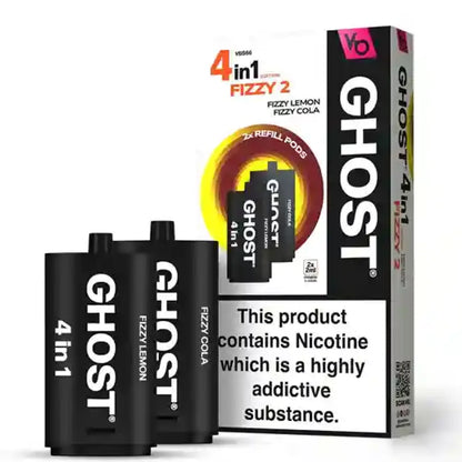 Vapes Bar Ghost 4 in 1 Refill Pods