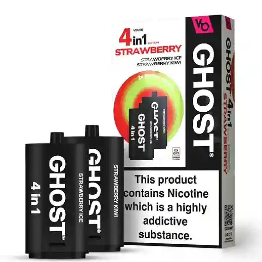 Vapes Bar Ghost 4 in 1 Refill Pods