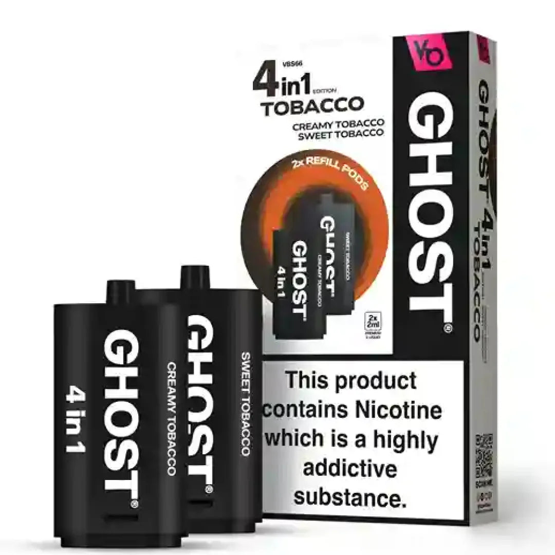 Vapes Bar Ghost 4 in 1 Refill Pods