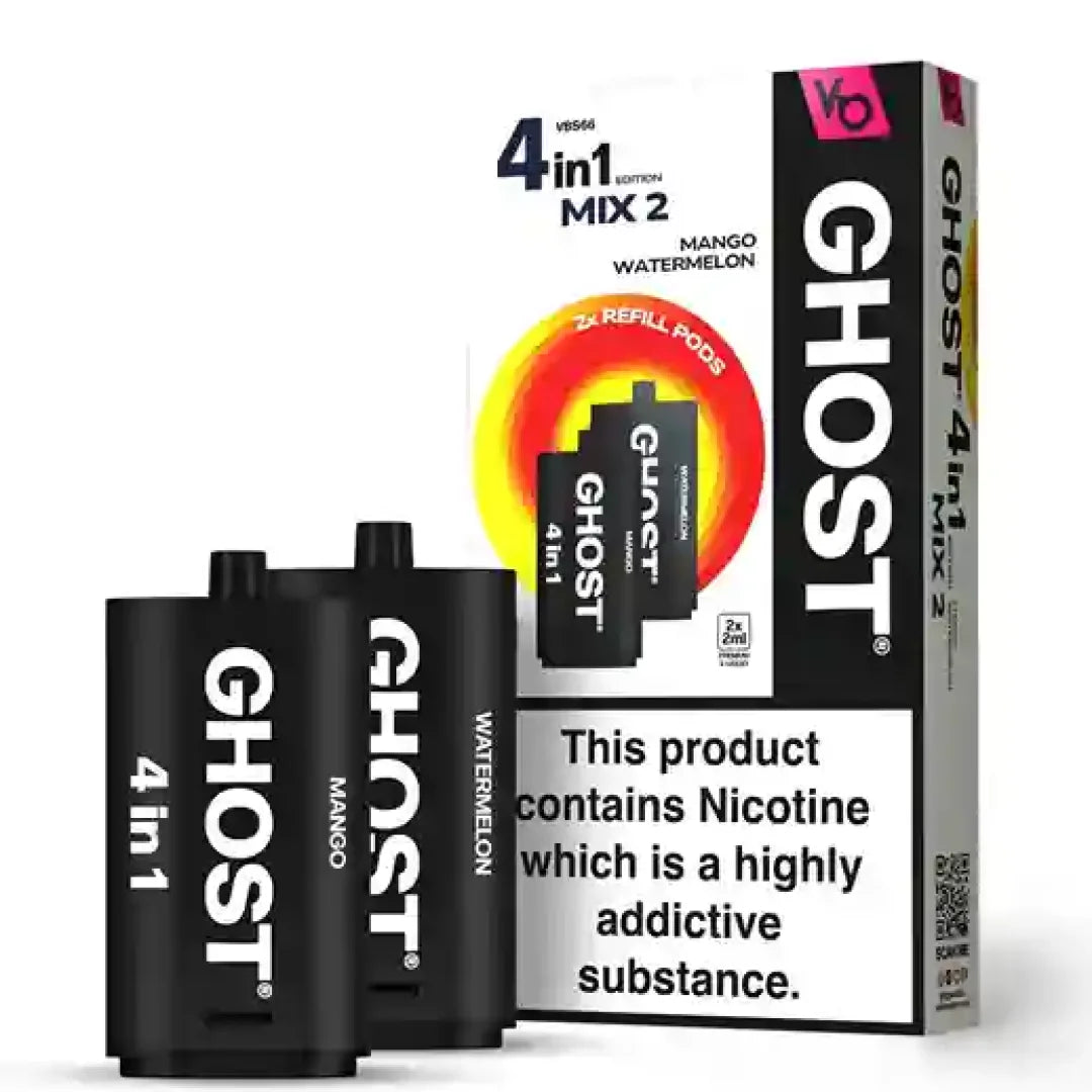 Vapes Bar Ghost 4 in 1 Refill Pods