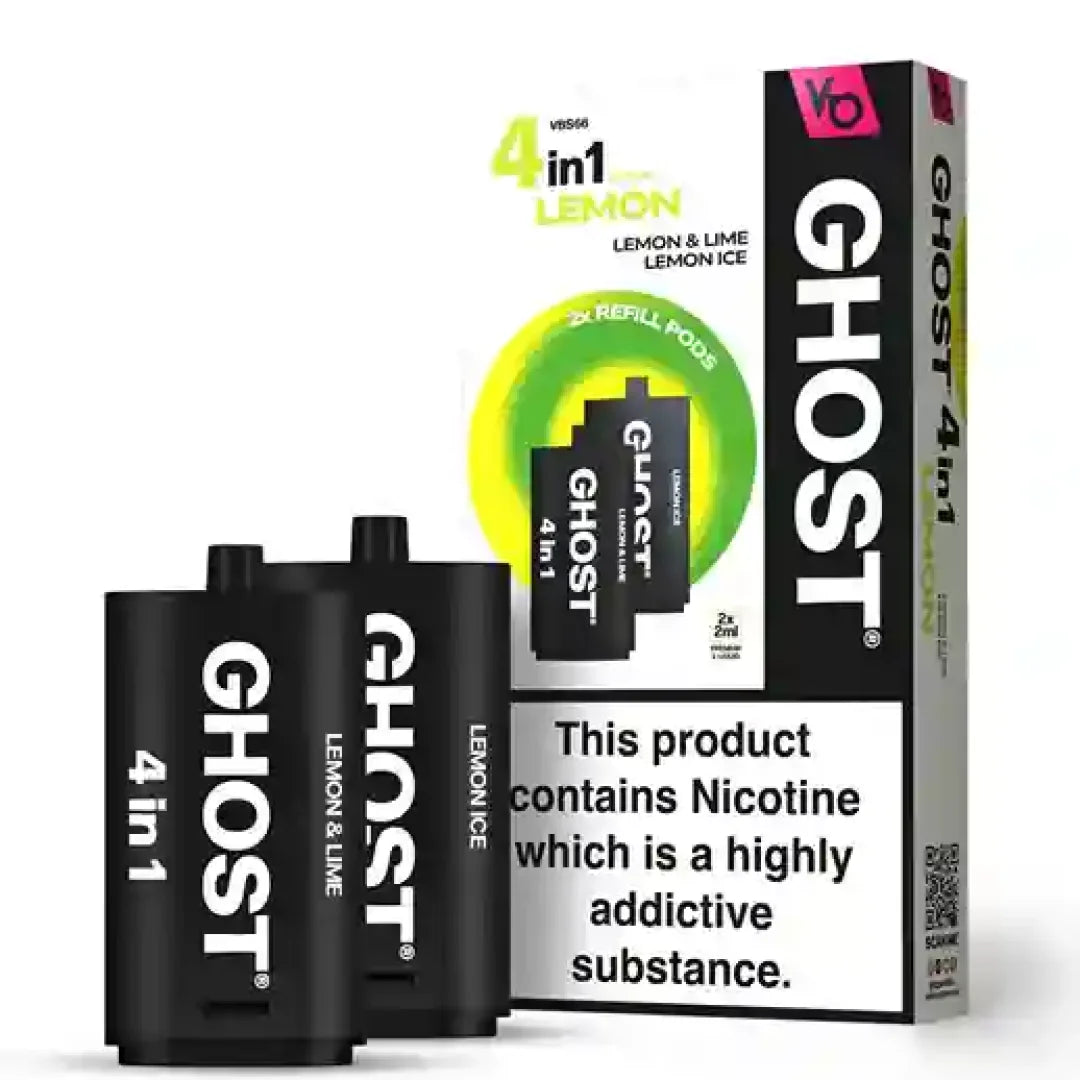 Vapes Bar Ghost 4 in 1 Refill Pods