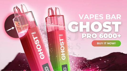 Vapes Bar Ghost Pro 6000+ Puffs Vape Kit