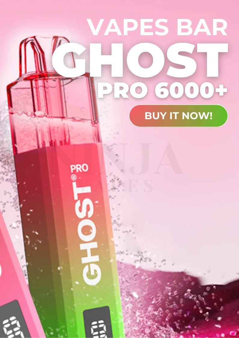 Vapes Bar Ghost Pro 6000+ Puffs Vape Kit